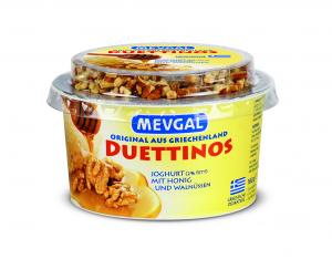 Authentic Greek Yogurt 2% fat with honey & pecan nuts